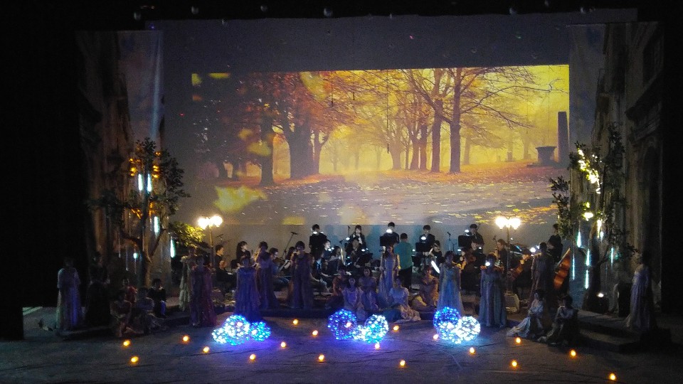 영국 엘리자베스여왕 경북 방문 20주년 기념 한.영 평화문화교류 콘서트 공연모습 1
