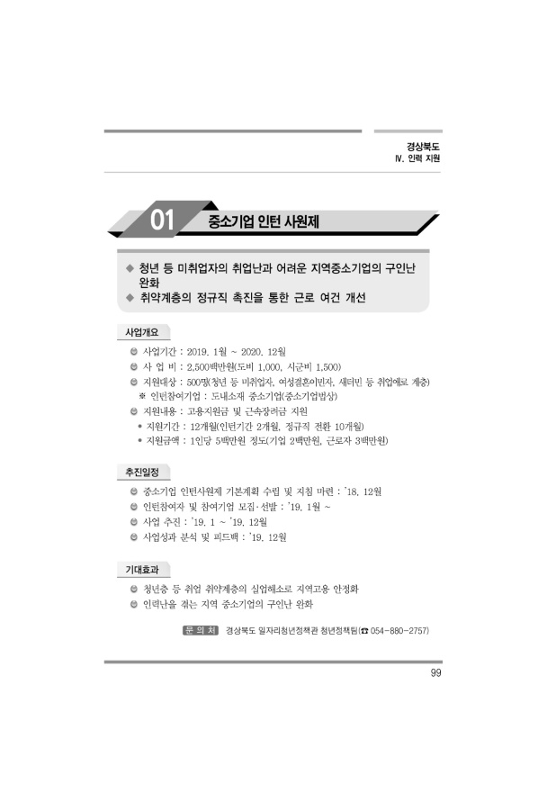 2019중소기업지원시책 | 103페이지