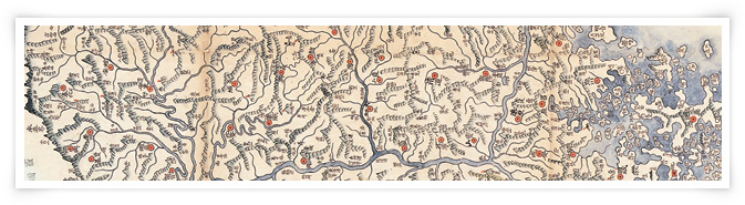 Gyeongsangbuk-do's old map