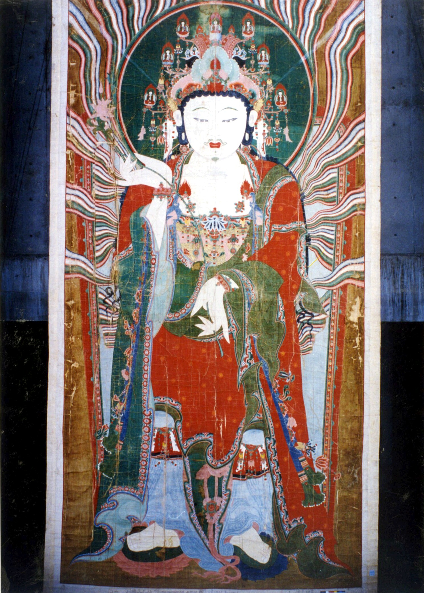 [보물  1271호] 수도사 노사나불 괘불탱