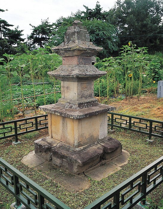 [유형문화유산  454호] 안동 봉림사지 삼층석탑