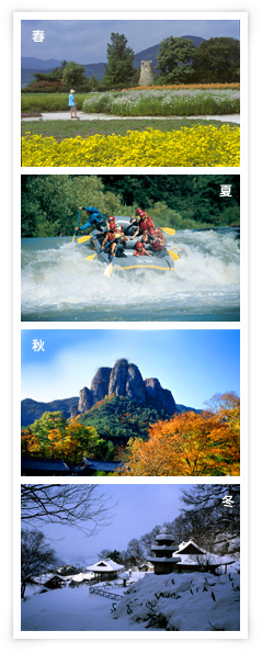 climate : spring summer fall winter