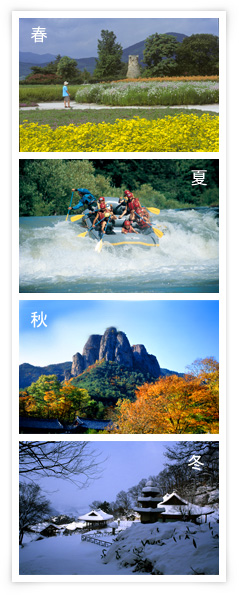 climate : spring summer fall winter