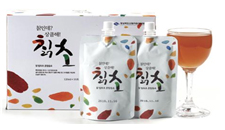 칡 발효식초 음료