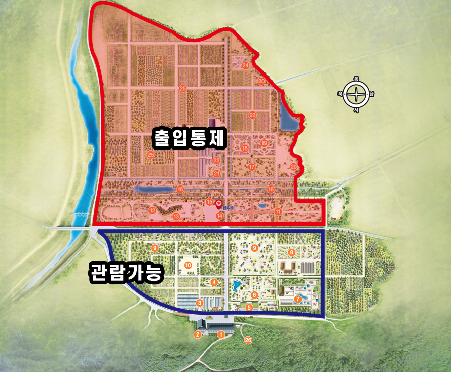 관람안내도 - 상세내용 하단참조