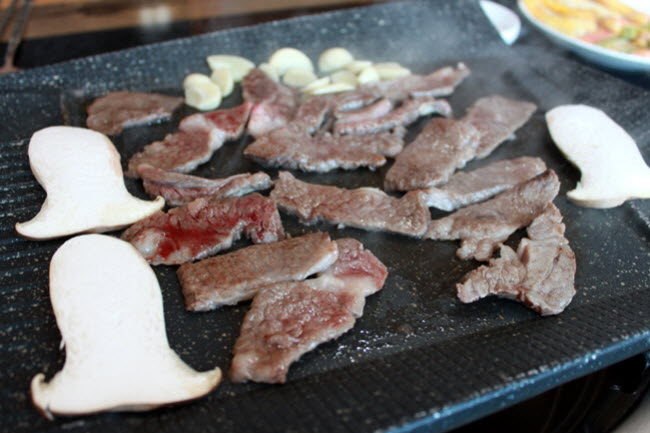 의령 마을소 구이