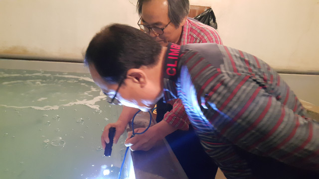 울릉도 시험어장 현장 방문 3