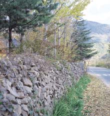 松林寺石垣