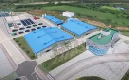 경상북도토속어류산업화센터 항공촬영 영상