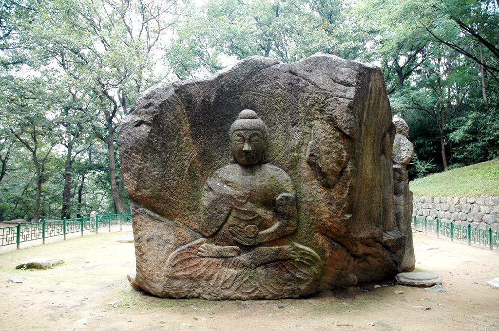 경주 굴불사지 석조사면불상_4